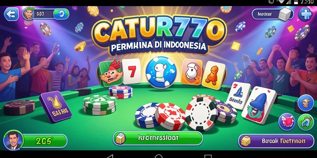 Tampilan gameplay seru dari CATUR777 yang menarik dan interaktif.