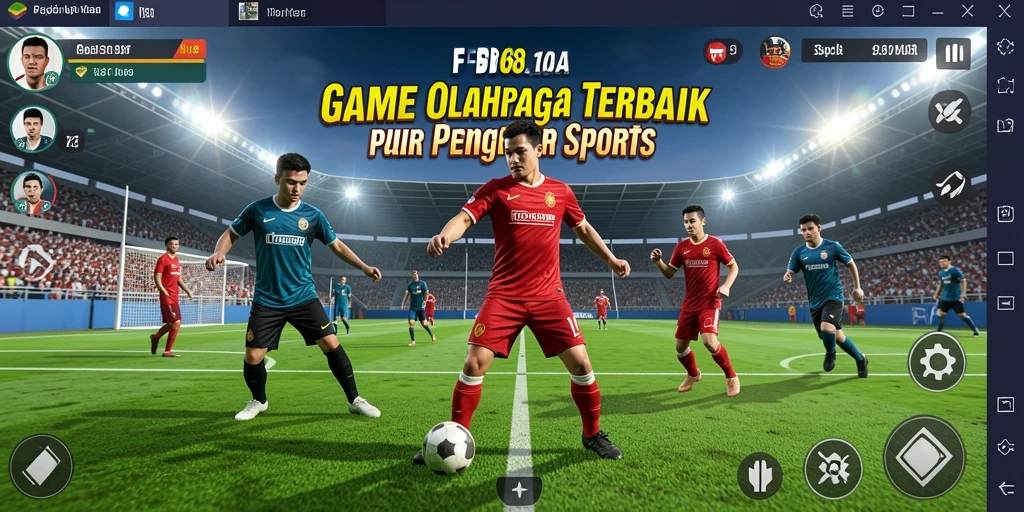 Tampilan gameplay FB168 yang menampilkan aksi olahraga yang seru.