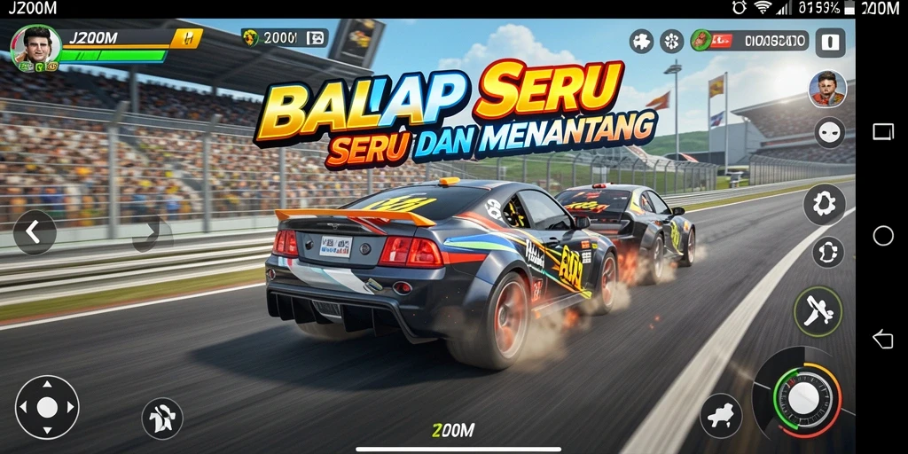 Tampilan gameplay <strong>J200M</strong> yang mendebarkan dan penuh aksi.