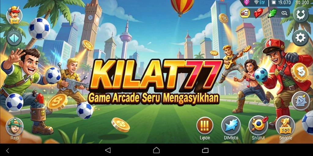 Tangkapan layar dari gameplay seru KILAT77 penuh aksi.