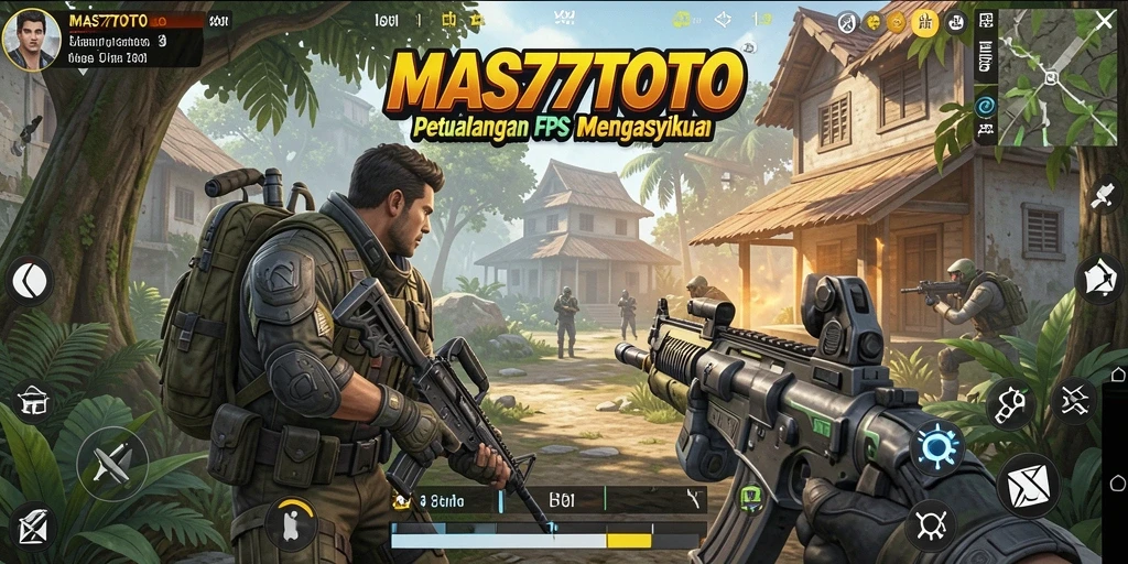 Screenshot gameplay yang menegangkan dalam MAS77TOTO.